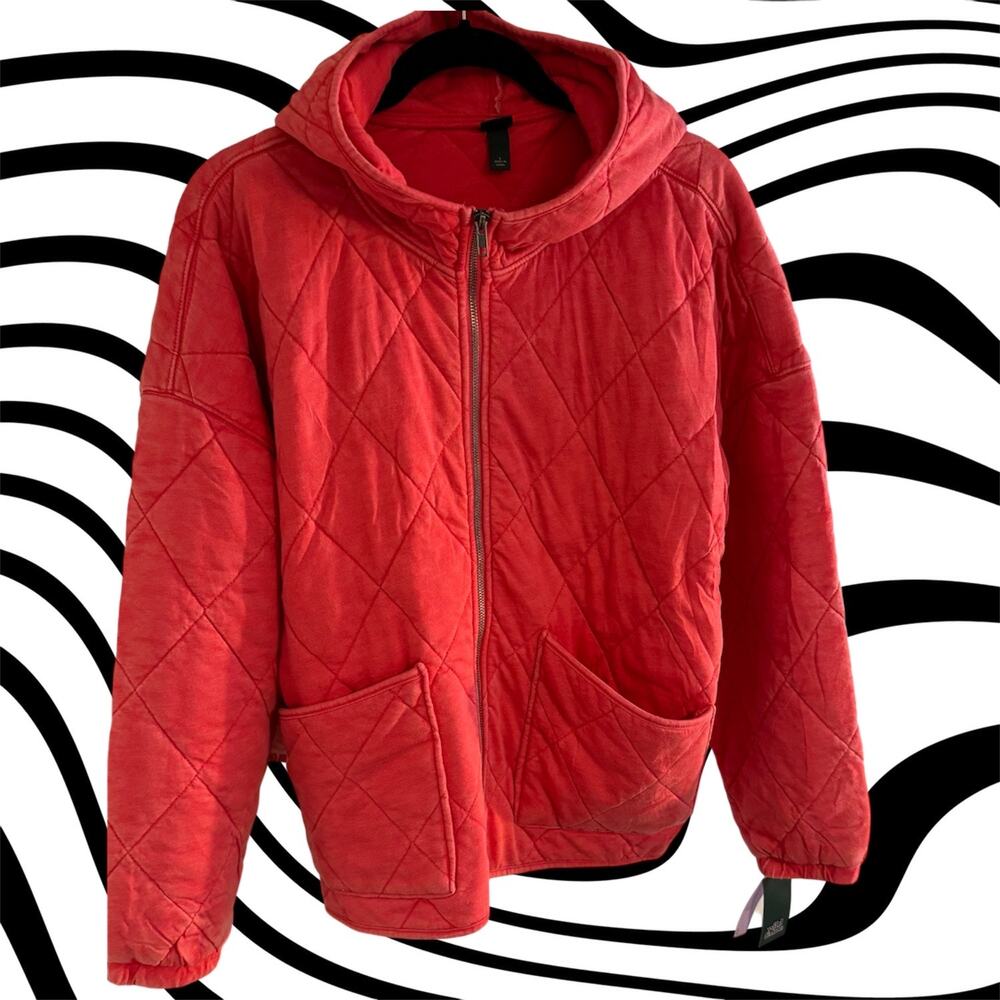 β’NWTβ’ Wild Fable Coral zip up Jacket w/ 2 front open pockets β’ Large